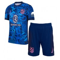 Fotbalové Dres Atletico Madrid Alexander Sorloth #9 Dětské Alternativní 2024-25 Krátký Rukáv (+ trenýrky)